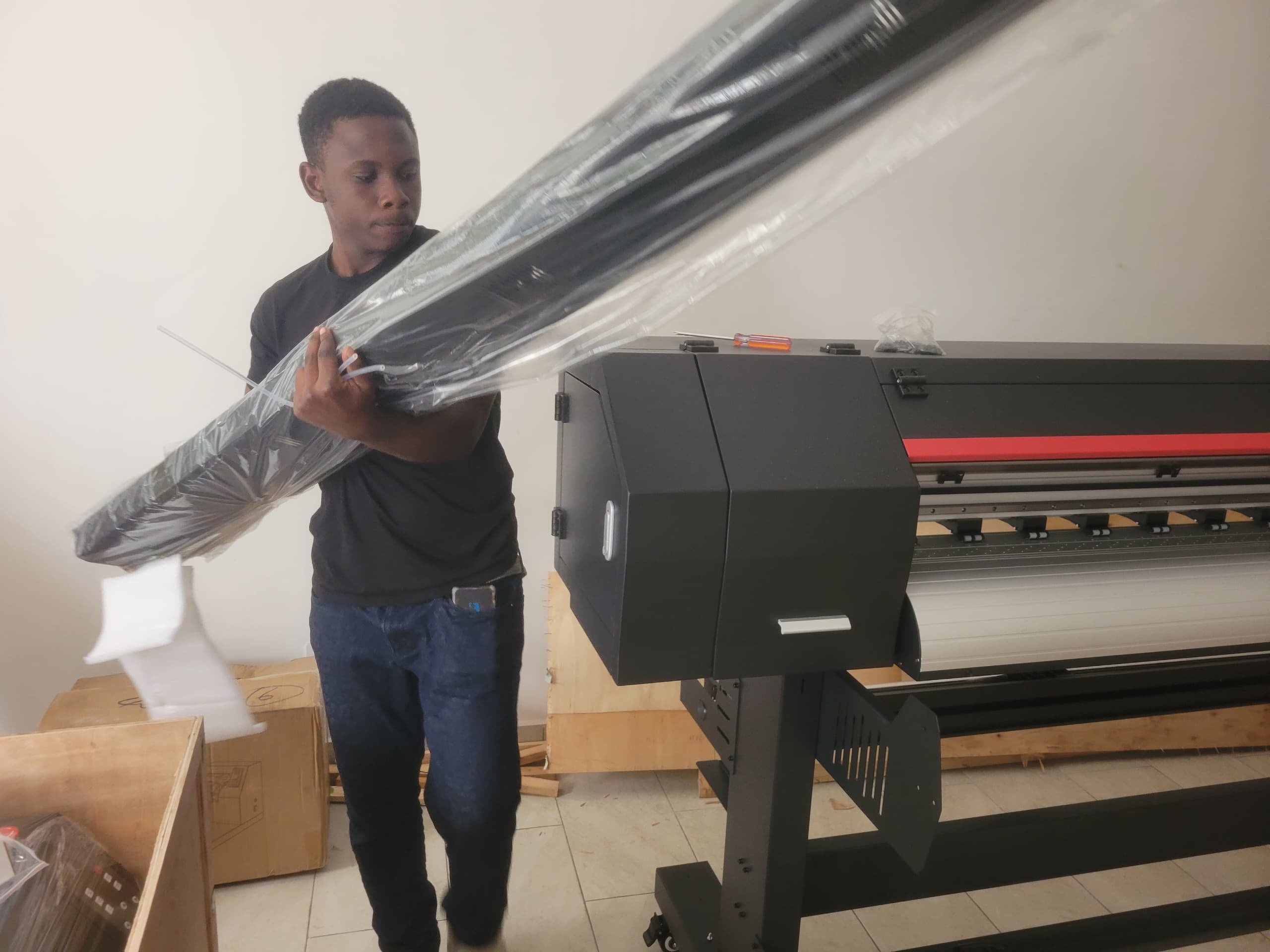 Maintenance des imprimantes DTF et grands formats à jet d’encre